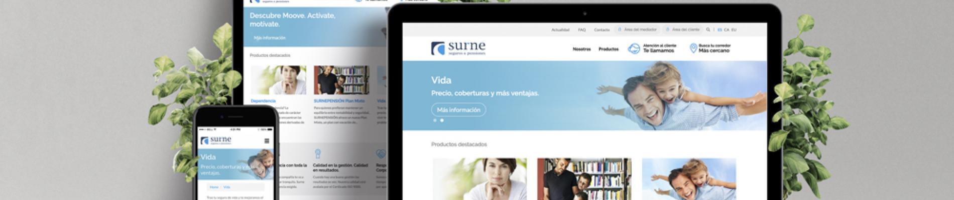 La nova web de Surne aconsegueix el primer lloc